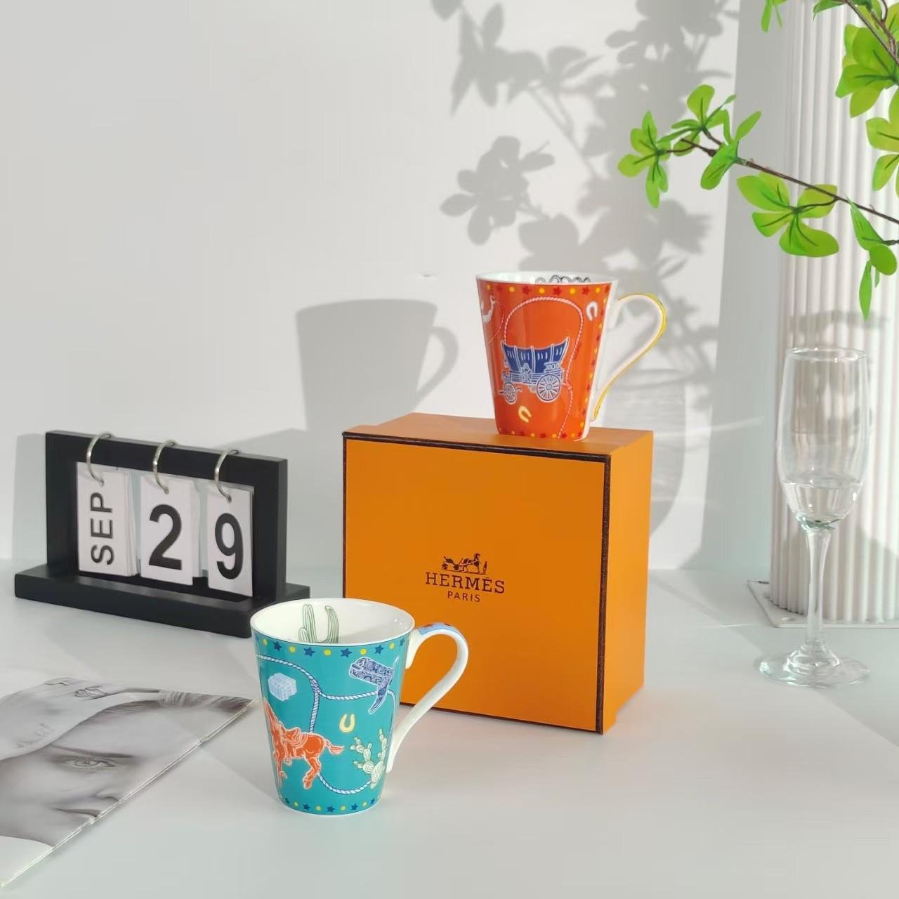 Hermes Single Mug for tea of coffee
